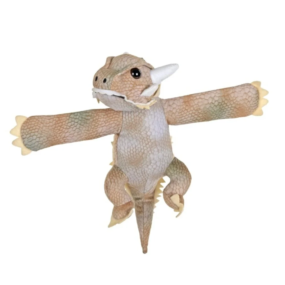 Wild Republic Horned Lizard Plush Wrist Hugger Slap Bracelet 9